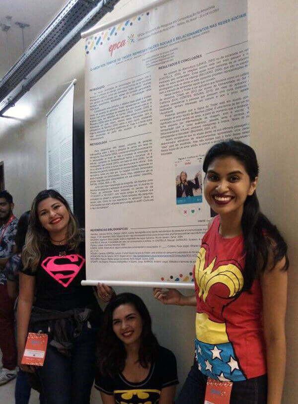 Alunas  de Comunicação apresentam artigo no EPCA